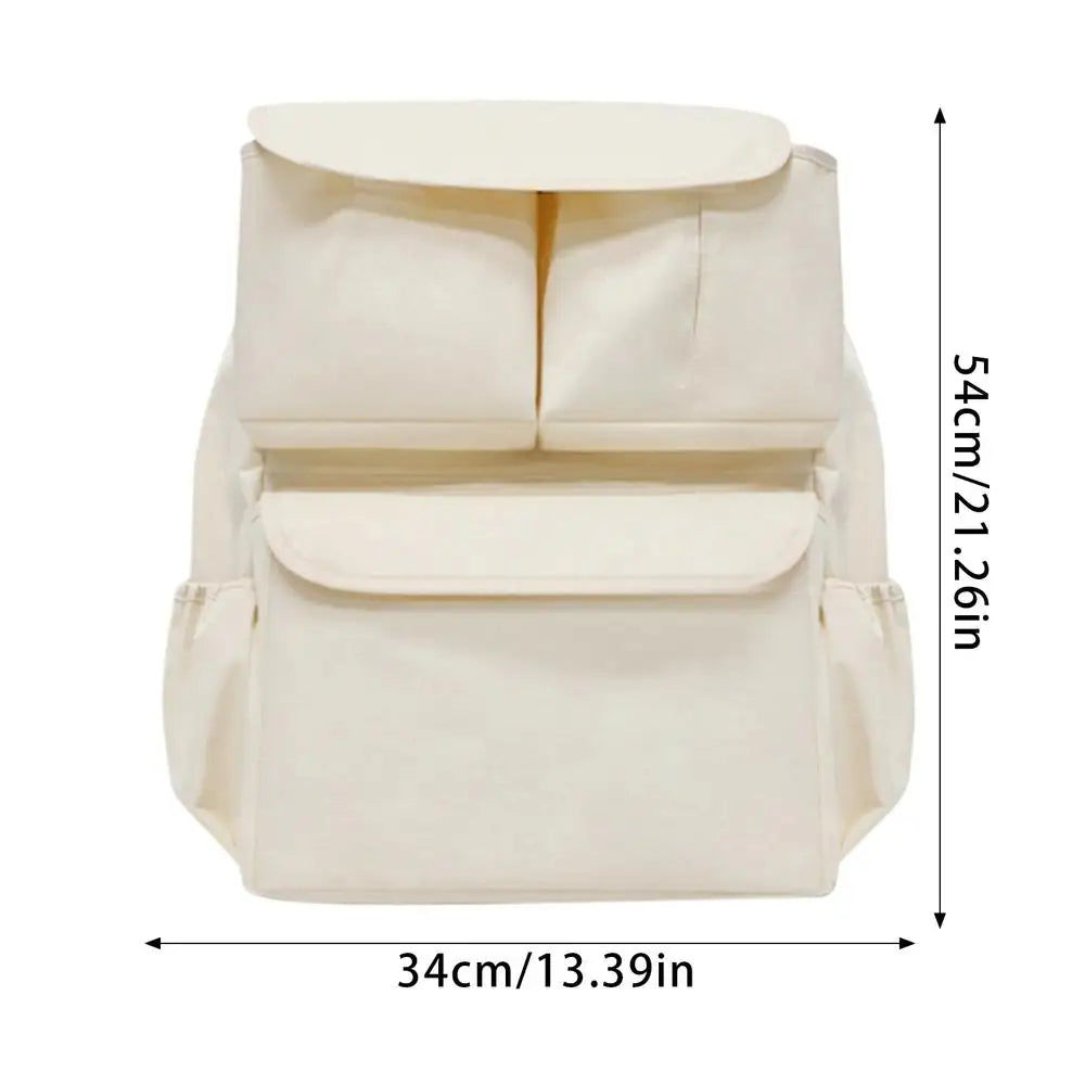 Toddler Stroller Bag Pram Organizer With Cup Holder Large Capacity Hangable Storage Pouch For Pram