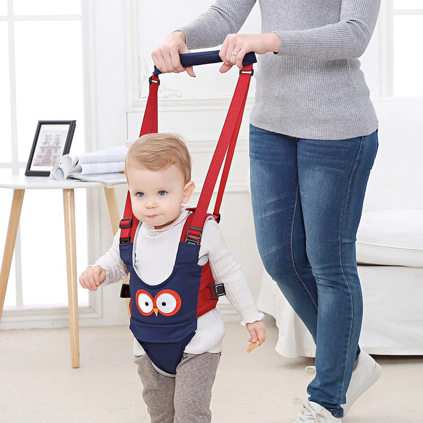 Baby Walker Strap Detachable Toddler Walking Aid Support Tool