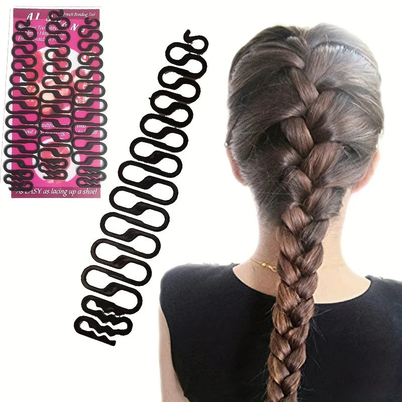 6-Piece Magic Hairstyle Design Accessory Set for Ponytails