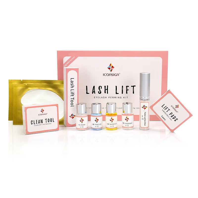 5 Kits Lot Upgrade Version ICONSIGN Lash Lift Kit Eyelashes Perm Set Calia Beauty Fast Shipment Cosmetic