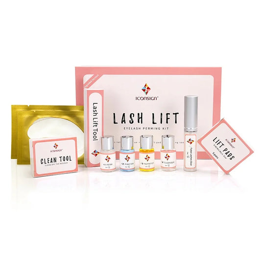 5 Kits Lot Upgrade Version ICONSIGN Lash Lift Kit Eyelashes Perm Set Calia Beauty Fast Shipment Cosmetic