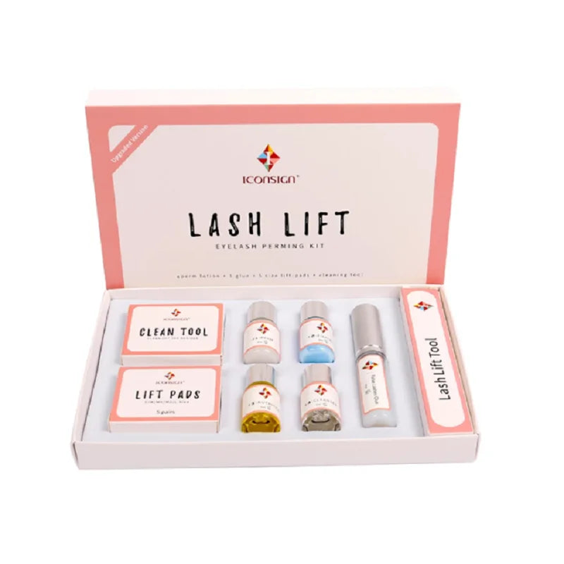 5 Kits Lot Upgrade Version ICONSIGN Lash Lift Kit Eyelashes Perm Set Calia Beauty Fast Shipment Cosmetic