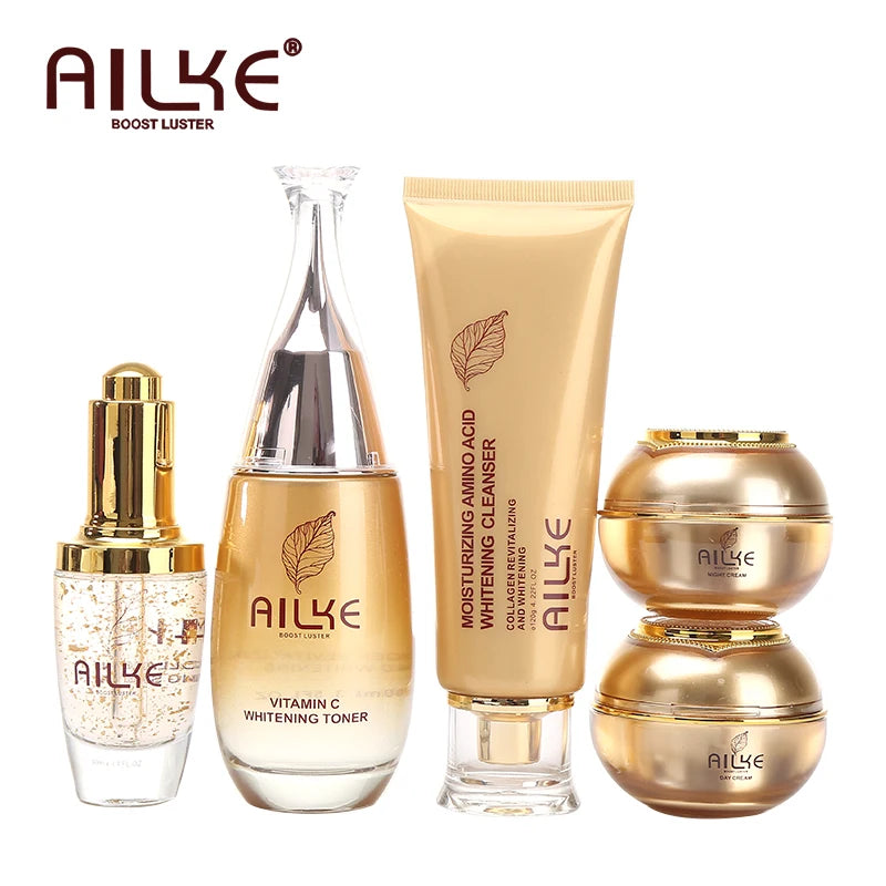 AILKE Cosmetics Facial Skin Care Set Moisturizing Whitening Sleeping Beauty Wrinkle Cream Female Wholesale