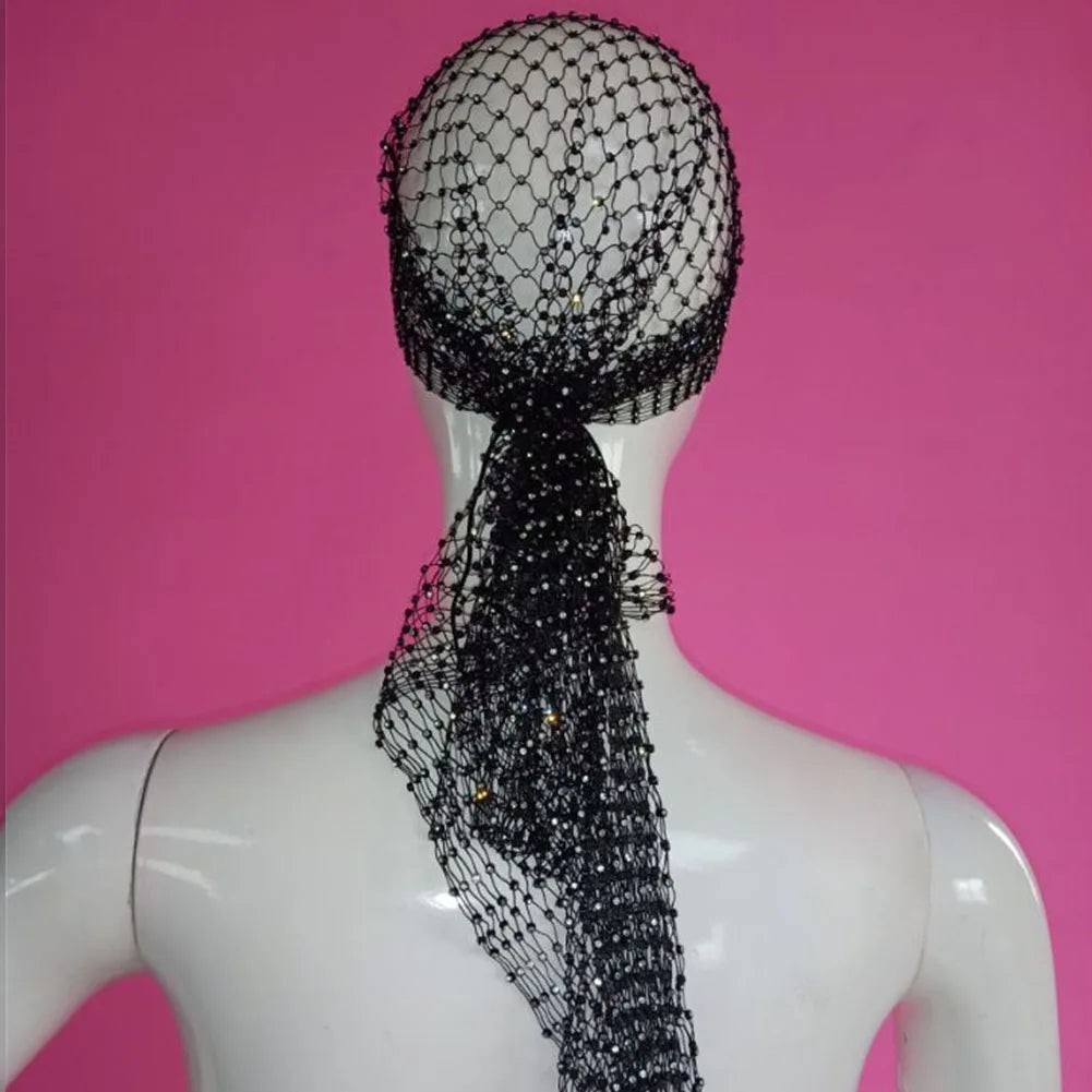 Stonefans Luxury Rhinestone Head Scarf Hair Accessories