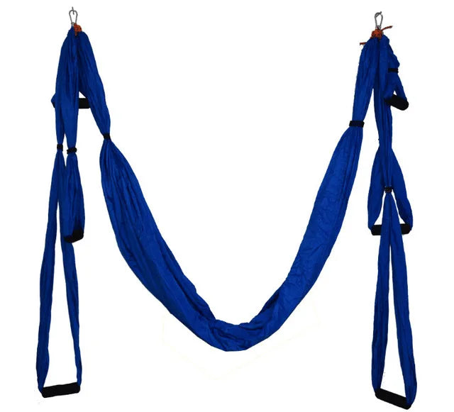 Parachute Fabric Yoga Hammock Inversion Therapy 6 Grip