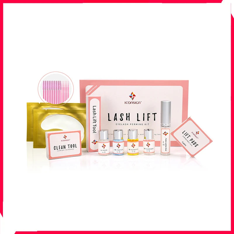 5 Kits Lot Upgrade Version ICONSIGN Lash Lift Kit Eyelashes Perm Set Calia Beauty Fast Shipment Cosmetic