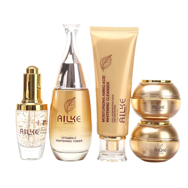 AILKE Cosmetics Facial Skin Care Set Moisturizing Whitening Sleeping Beauty Wrinkle Cream Female Wholesale