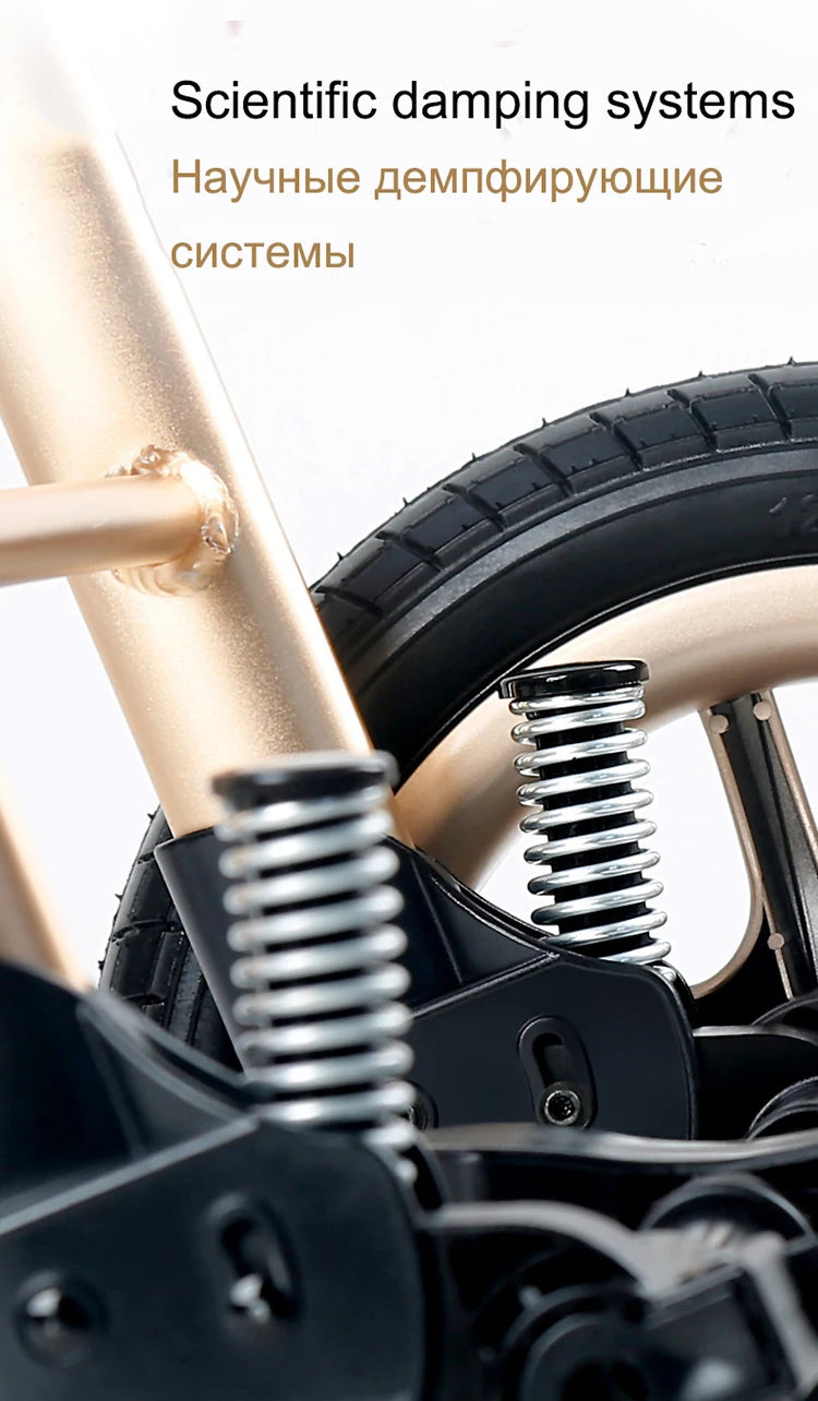 Luxury Baby Stroller 3 in 1 High Landscape Cart Can Sit Lie