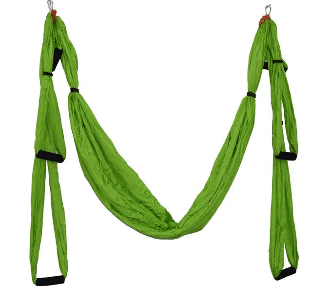 Parachute Fabric Yoga Hammock Inversion Therapy 6 Grip