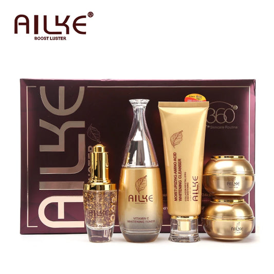 AILKE Cosmetics Facial Skin Care Set Moisturizing Whitening Sleeping Beauty Wrinkle Cream Female Wholesale