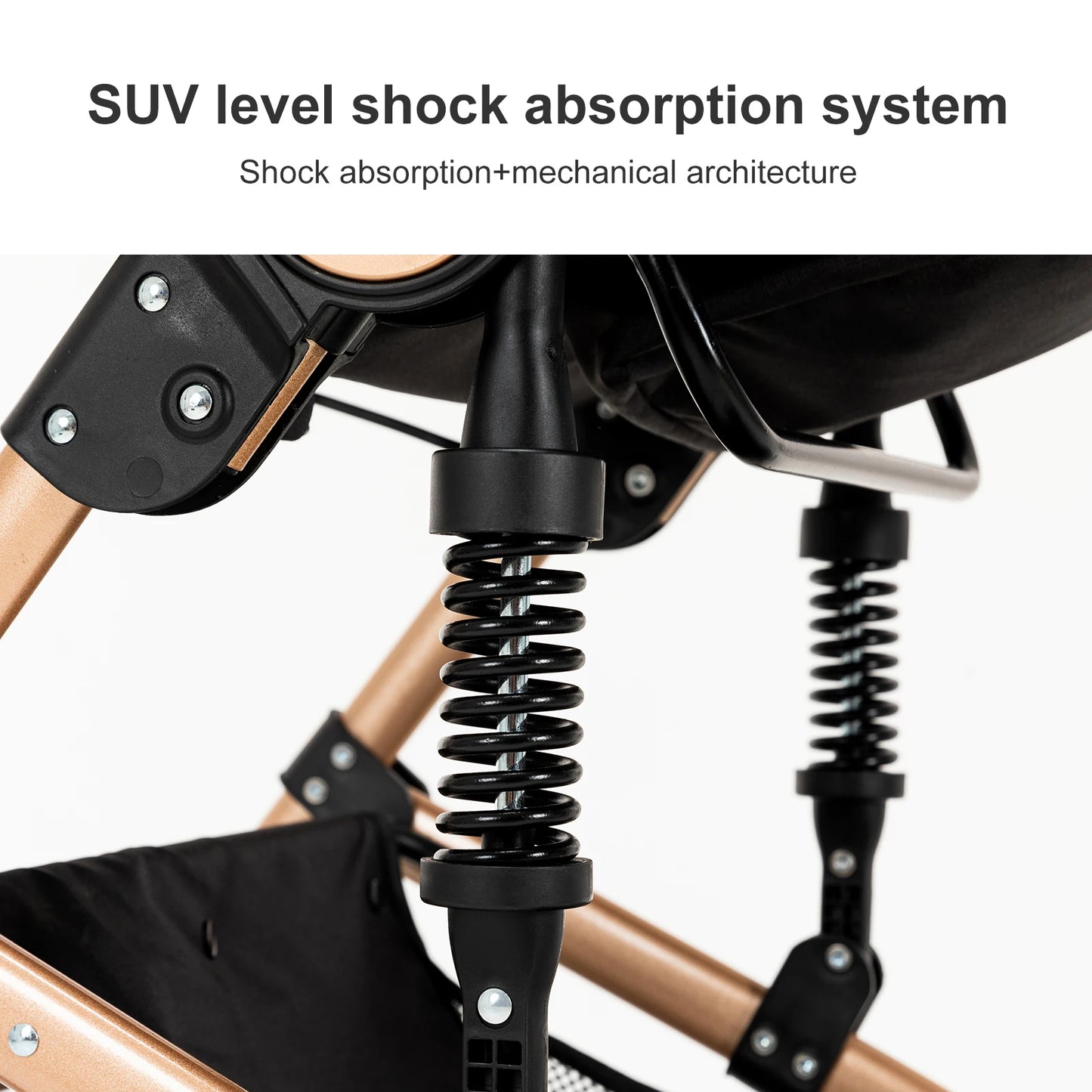 High Quality Newborn Lightweight Baby Stroller 3 in 1 ISOfix