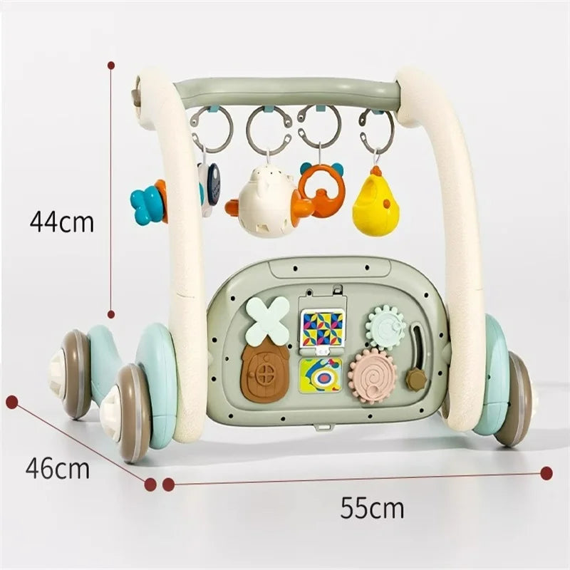 4 In 1 Newborn Baby Walker Fitness Frame With Music Light