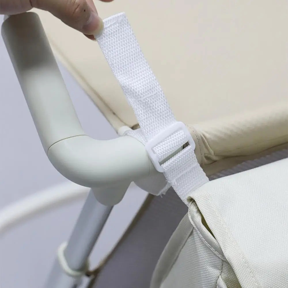 Toddler Stroller Bag Pram Organizer With Cup Holder Large Capacity Hangable Storage Pouch For Pram