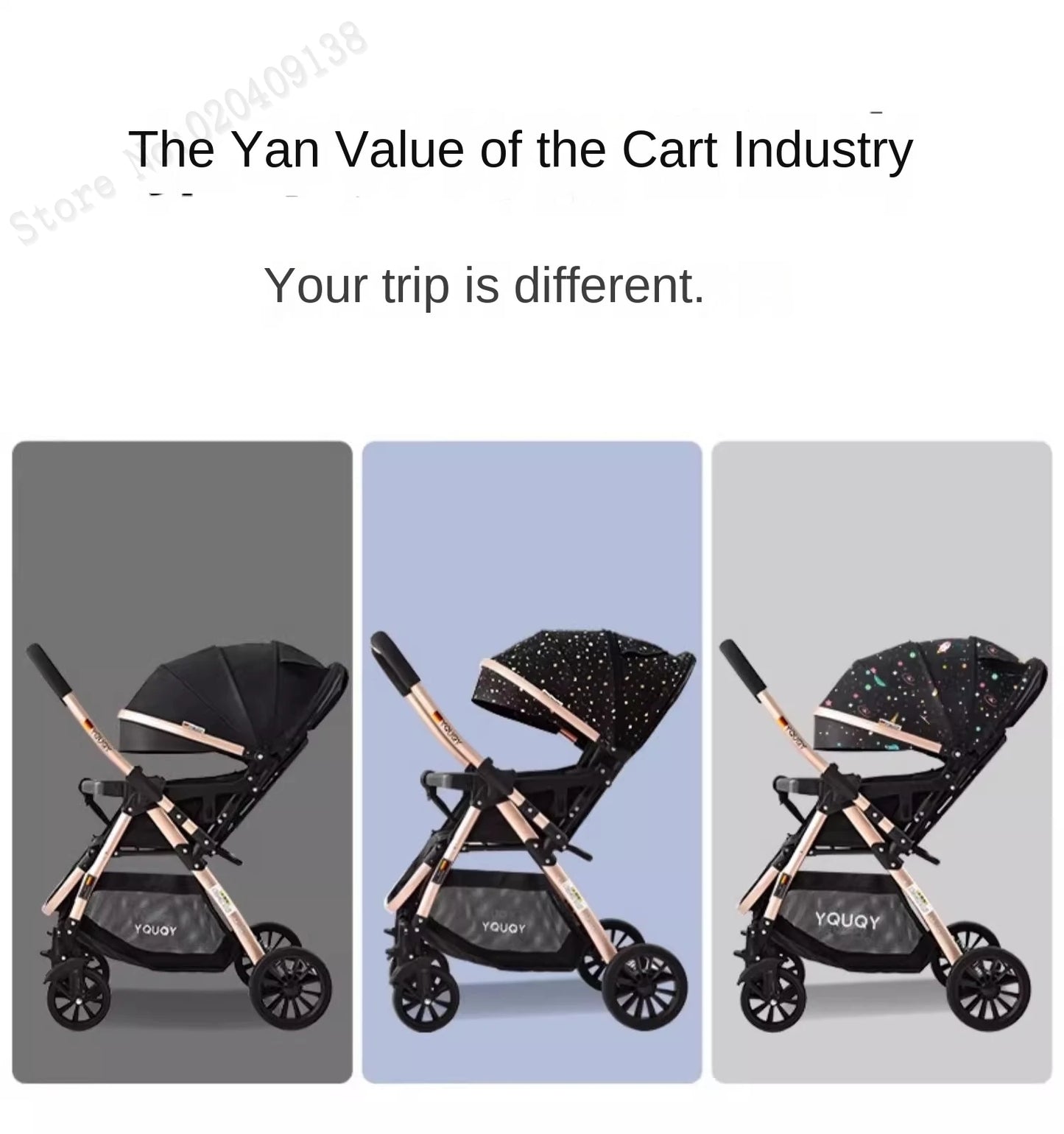 Twins Newborn 0-4 Years Old Baby Stroller Can Sit Lie Down