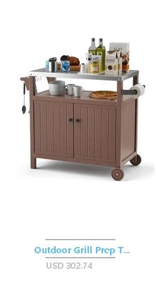 Outdoor Wok Station 50000 BTU Propane Burner 14 Inch Carbon Steel Wok Multi Functional Cooking Grill Stir Fry Sauté Boil Sear