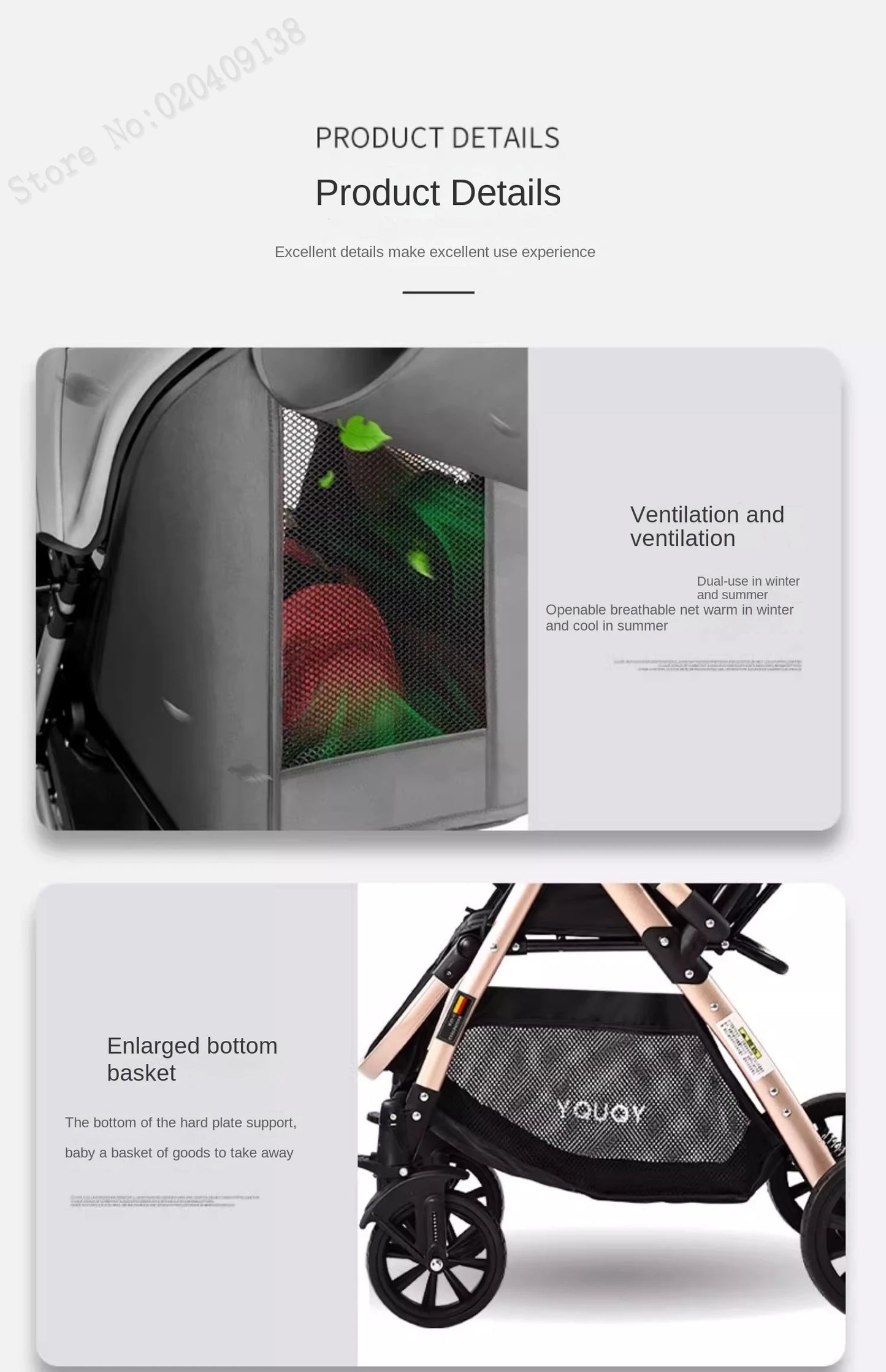 Twins Newborn 0-4 Years Old Baby Stroller Can Sit Lie Down