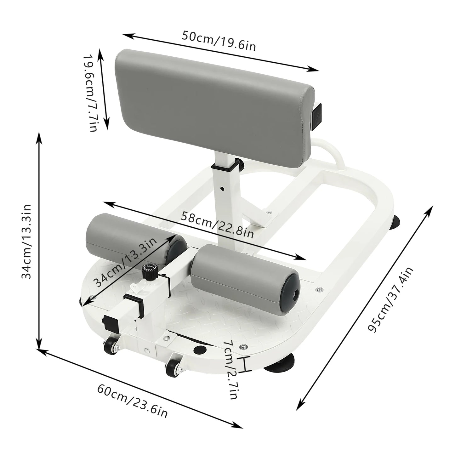 Multi-Function Deep Squat Bench Home Gym Workout Station