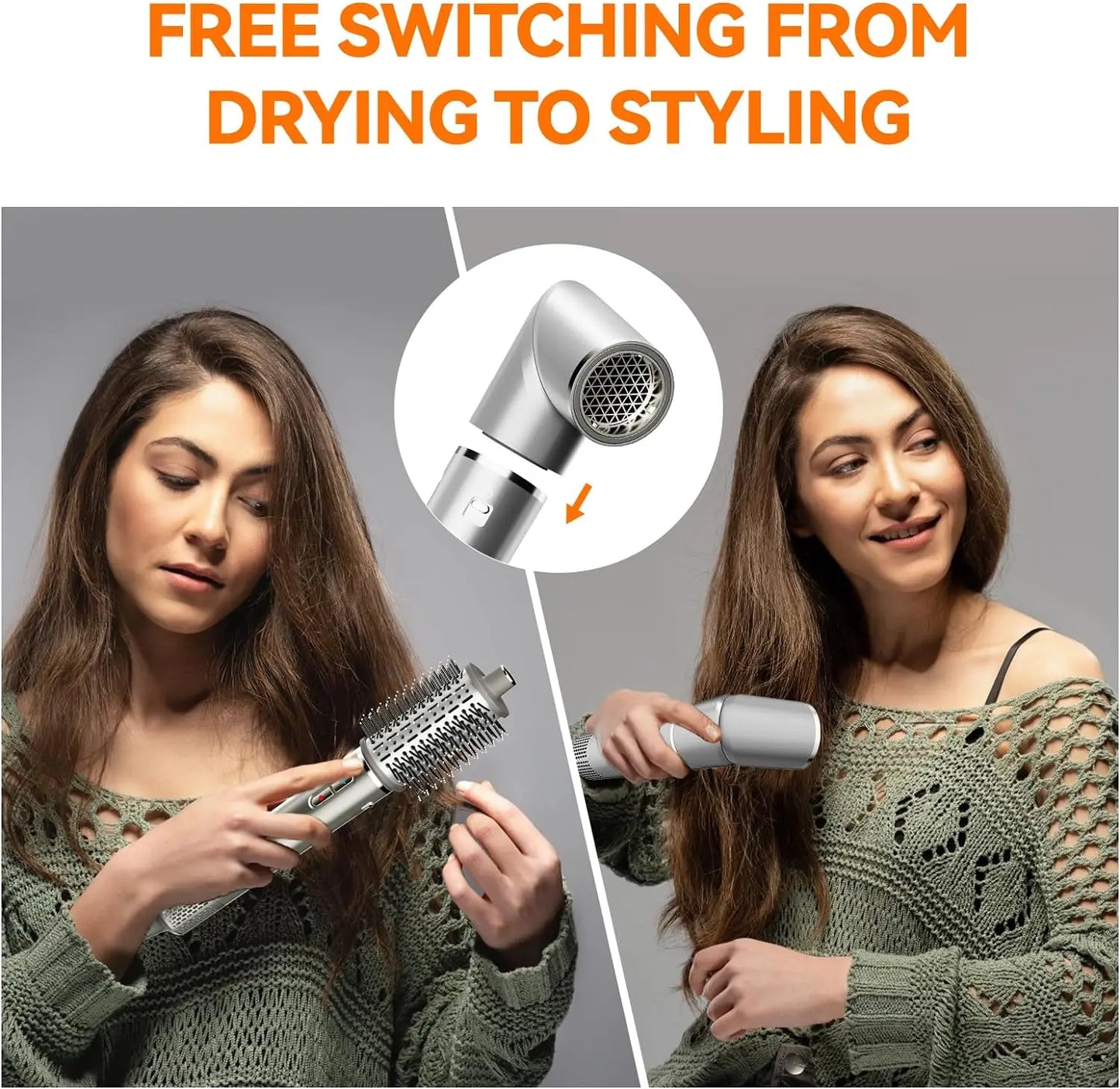 Air Wrap Hair Styler: 5 in 1 Hair Dryer Brush Set