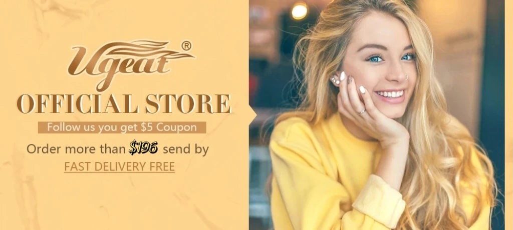 [12 Months] Ugeat Invisible Tape In Human Hair Extensions