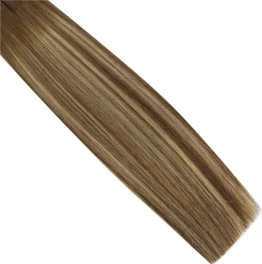 [12 Months] Ugeat Invisible Tape In Human Hair Extensions