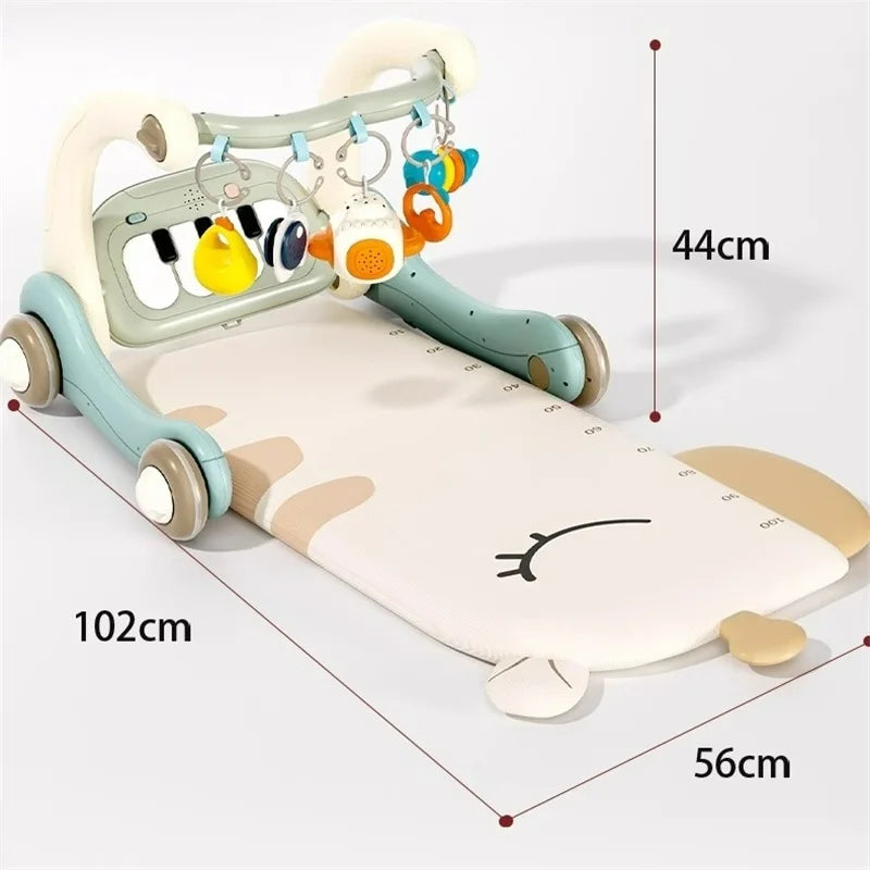 4 In 1 Newborn Baby Walker Fitness Frame With Music Light