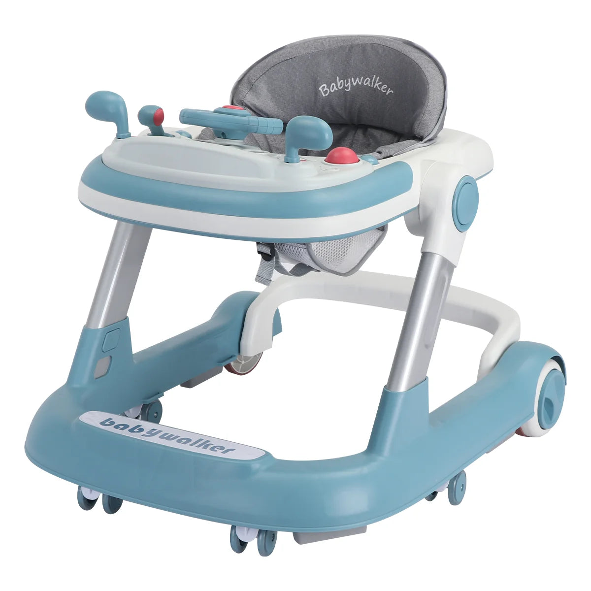 UBRAVOO Push Walker with Detachable Feeding and Music Trays