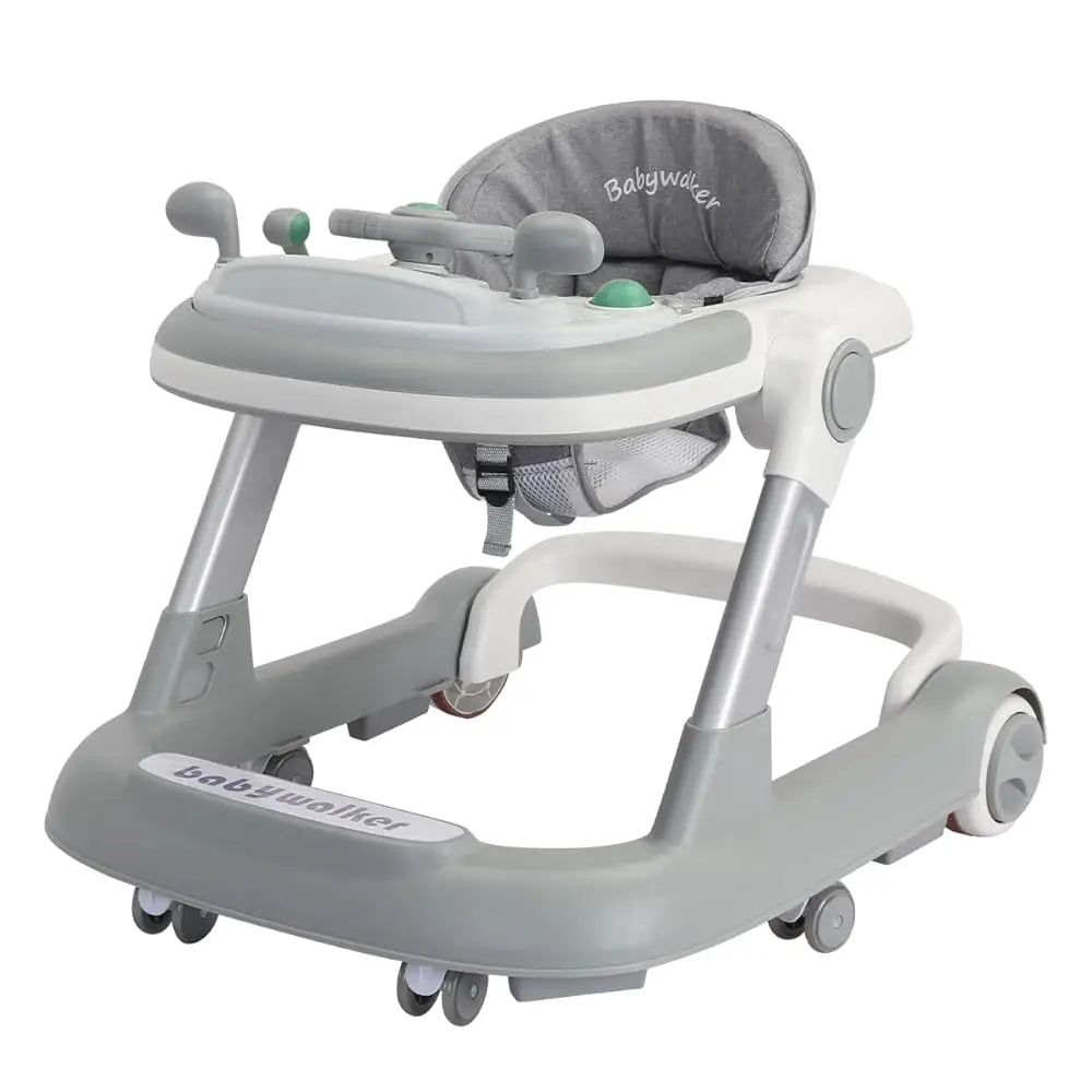 UBRAVOO Push Walker with Detachable Feeding and Music Trays