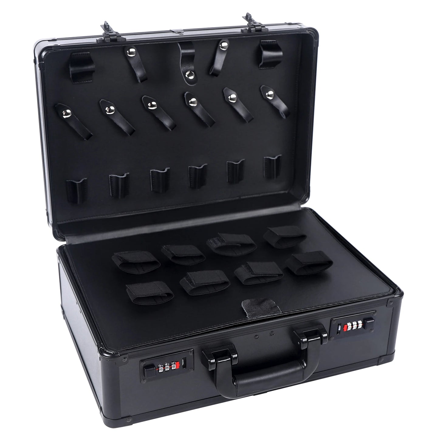 Portable Barber Hairdressing Tool Box Salon Large Capacity Professional Hair Kit Organizer