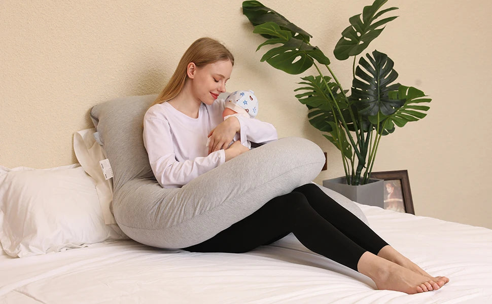 U Shape Pregnancy Pillows for Sleeping Large Body Pillows