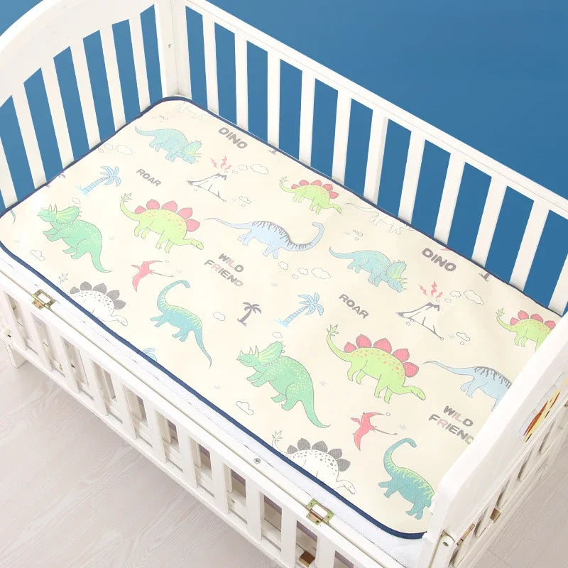 100x56cm Baby Summer Bedding Cool Mat Portable Set