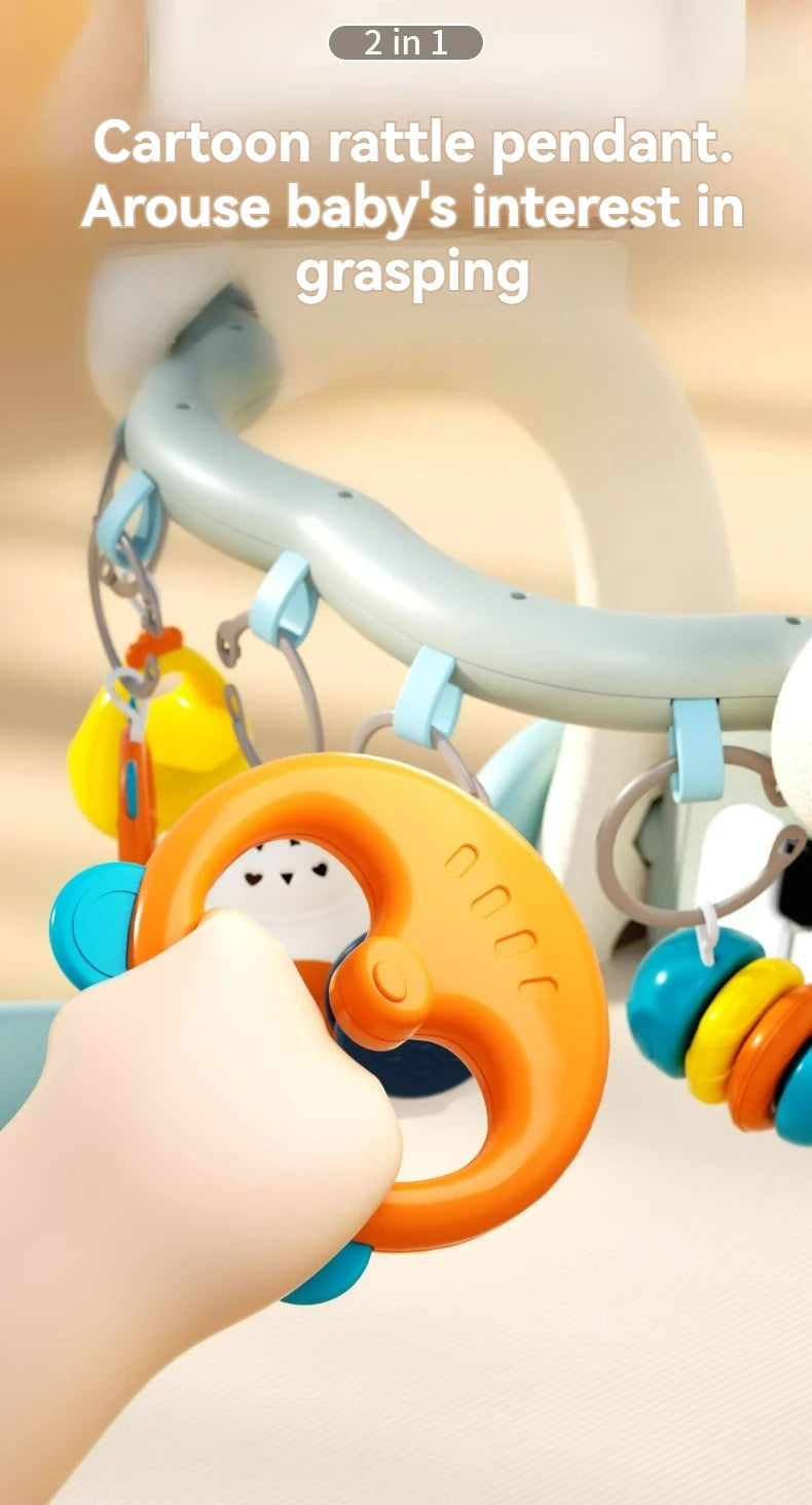 4 In 1 Newborn Baby Walker Fitness Frame With Music Light