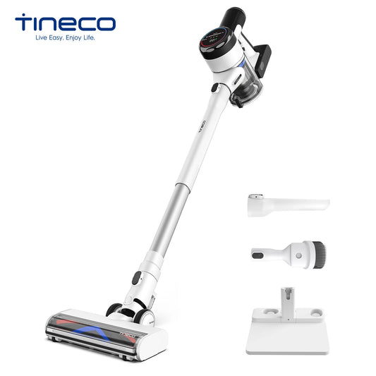 Tineco Pure One S15 Ess Smart Cordless Vacuum Cleaner Stick Brush Deep Clean Hard Floor Carpets Pet Hair Clean LED Light