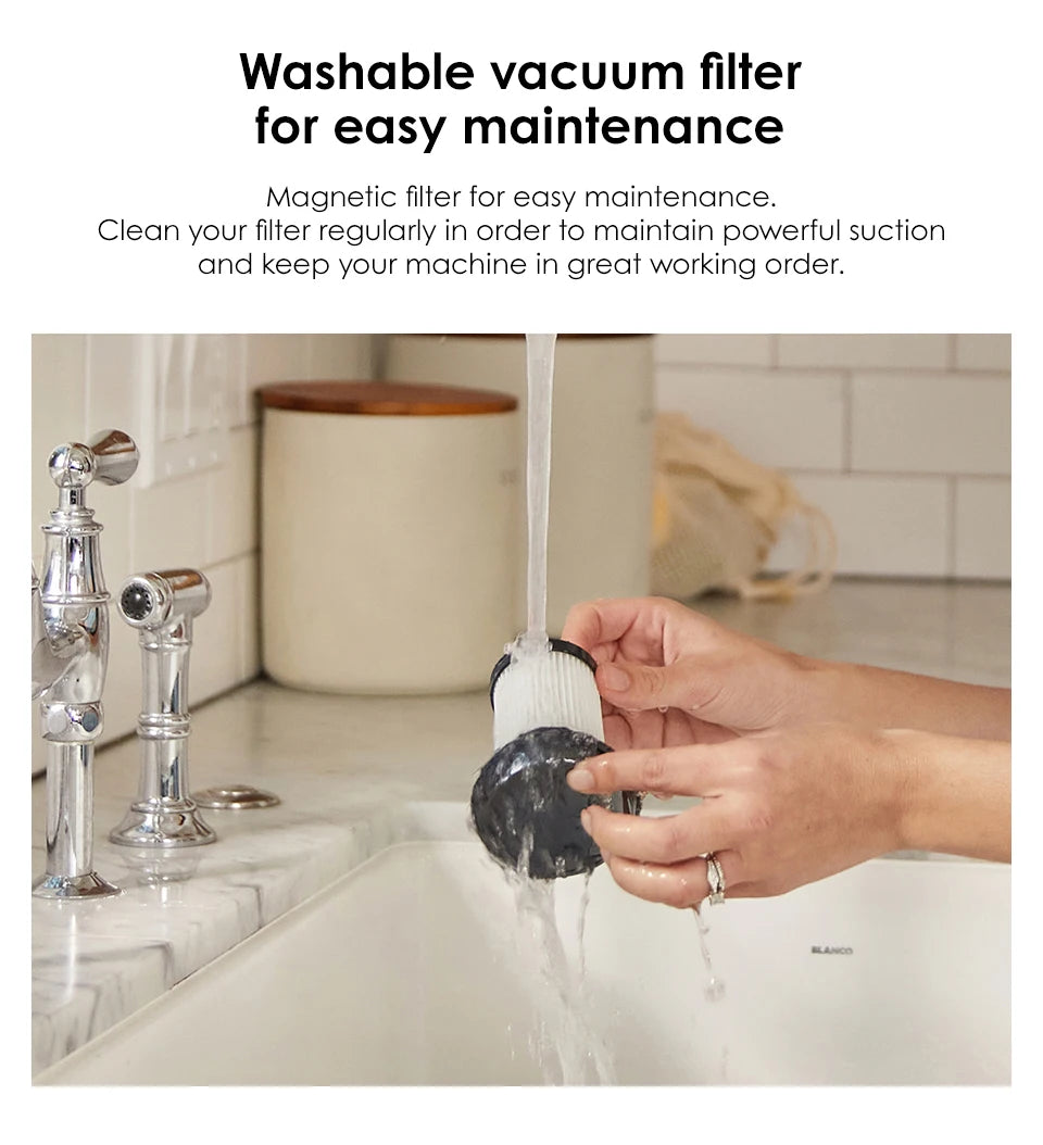 Tineco Pure One S15 Ess Smart Cordless Vacuum Cleaner Stick Brush Deep Clean Hard Floor Carpets Pet Hair Clean LED Light