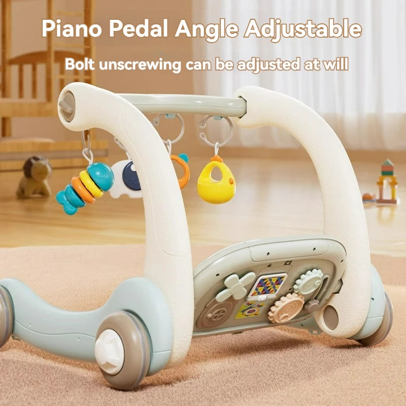 4 In 1 Newborn Baby Walker Fitness Frame With Music Light