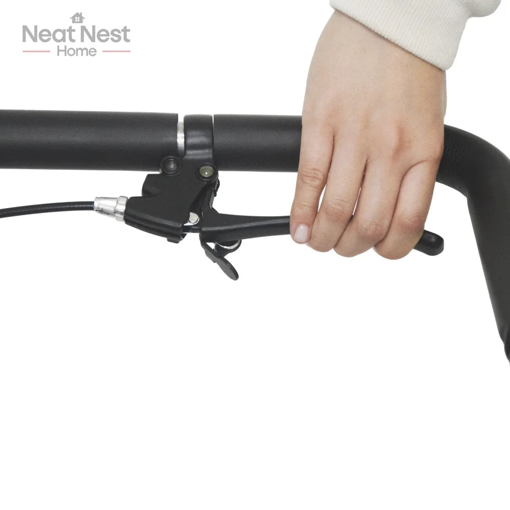 3-in-1 Heavy Duty Bike Cargo Trailer E-Bike Compatible Steel Frame Convertible Stroller and Pull Cart with Suspension Accessories