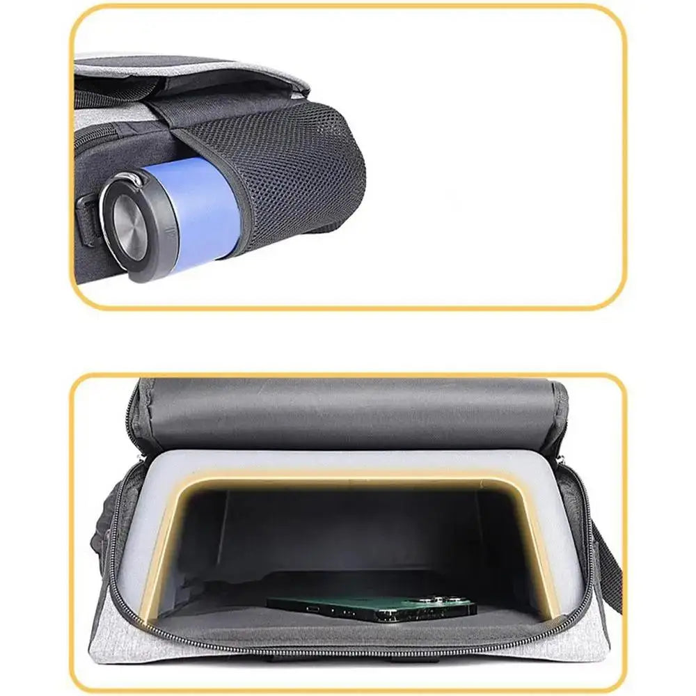 Baby Diaper Bag 2-in-1 Foldable Booster Seat And Diaper Pouch Large Capacity Organizer For Travel