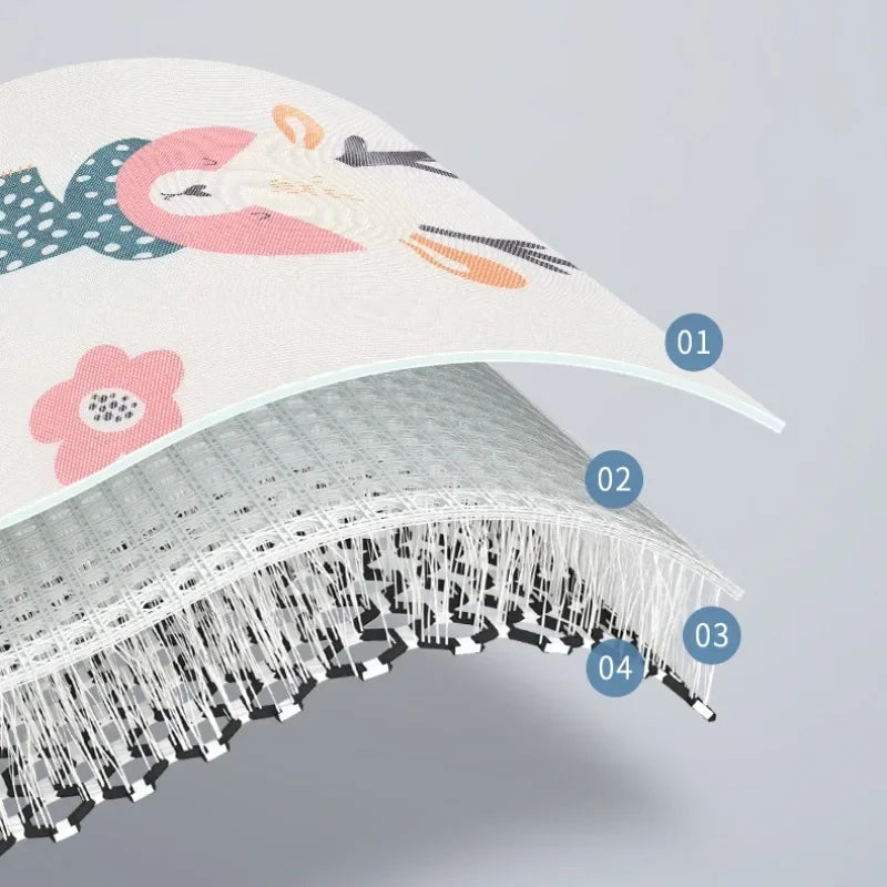 100x56cm Baby Summer Bedding Cool Mat Portable Set