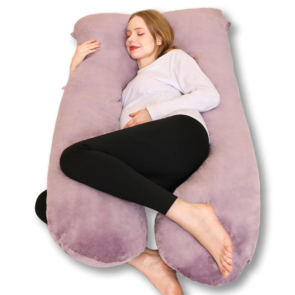 U Shape Pregnancy Pillows for Sleeping Large Body Pillows