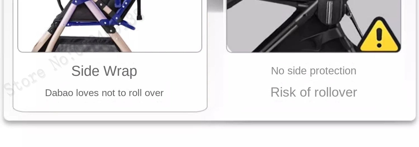 Twins Newborn 0-4 Years Old Baby Stroller Can Sit Lie Down