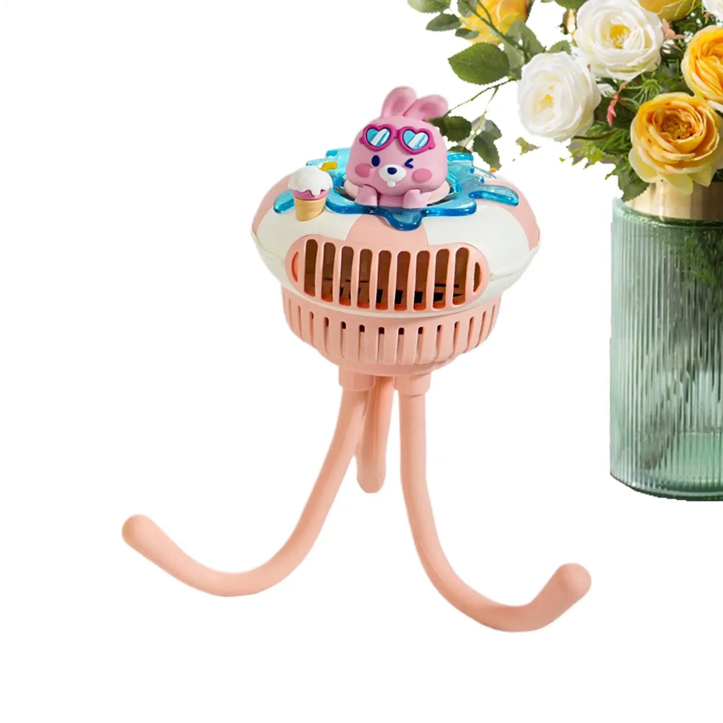 Baby Fan For Stroller And Car Seat 3 Speed Clip On Quiet Pram Cooling Accessory For Toddler Outdoor Use