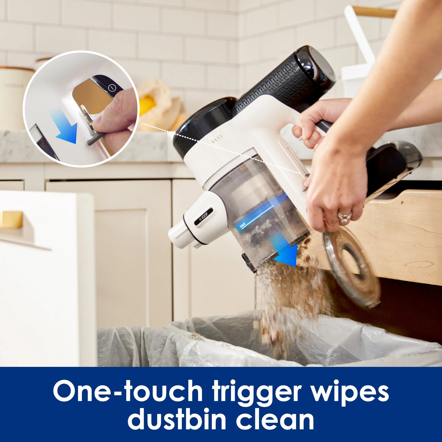 Tineco Pure One S15 Ess Smart Cordless Vacuum Cleaner Stick Brush Deep Clean Hard Floor Carpets Pet Hair Clean LED Light