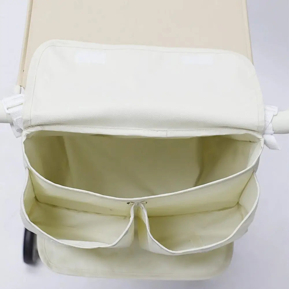 Toddler Stroller Bag Pram Organizer With Cup Holder Large Capacity Hangable Storage Pouch For Pram