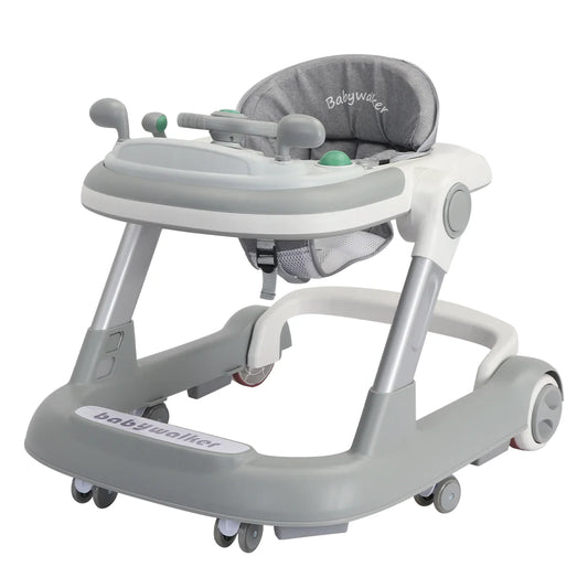 UBRAVOO Push Walker with Detachable Feeding and Music Trays