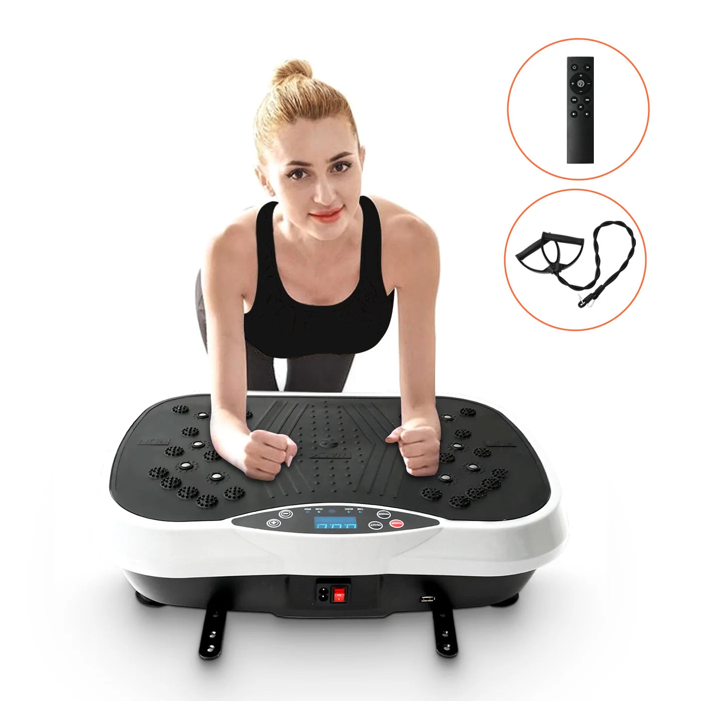 Vibration Plate Exercise Machine Fat Burning Home Equipment