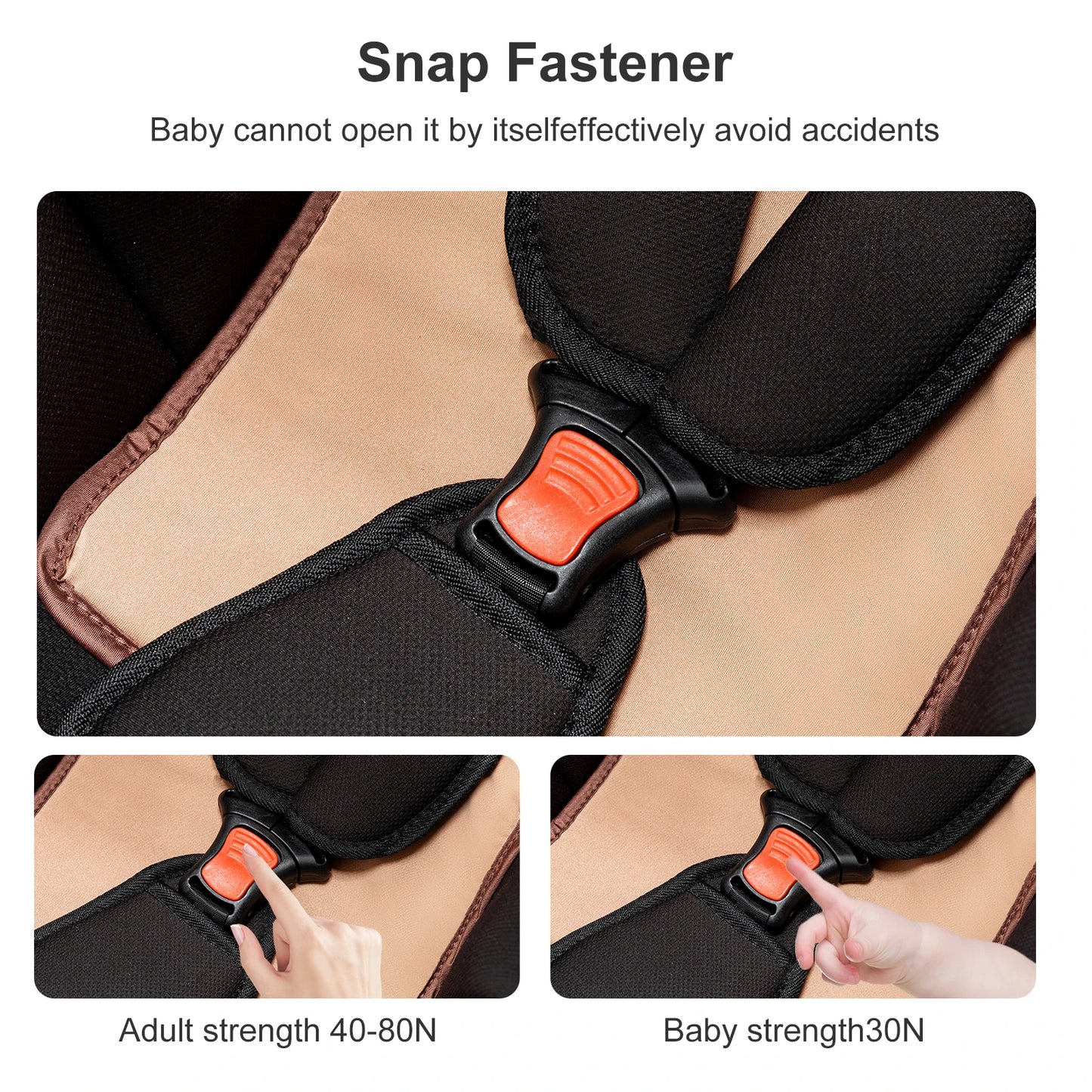 High Quality Newborn Lightweight Baby Stroller 3 in 1 ISOfix