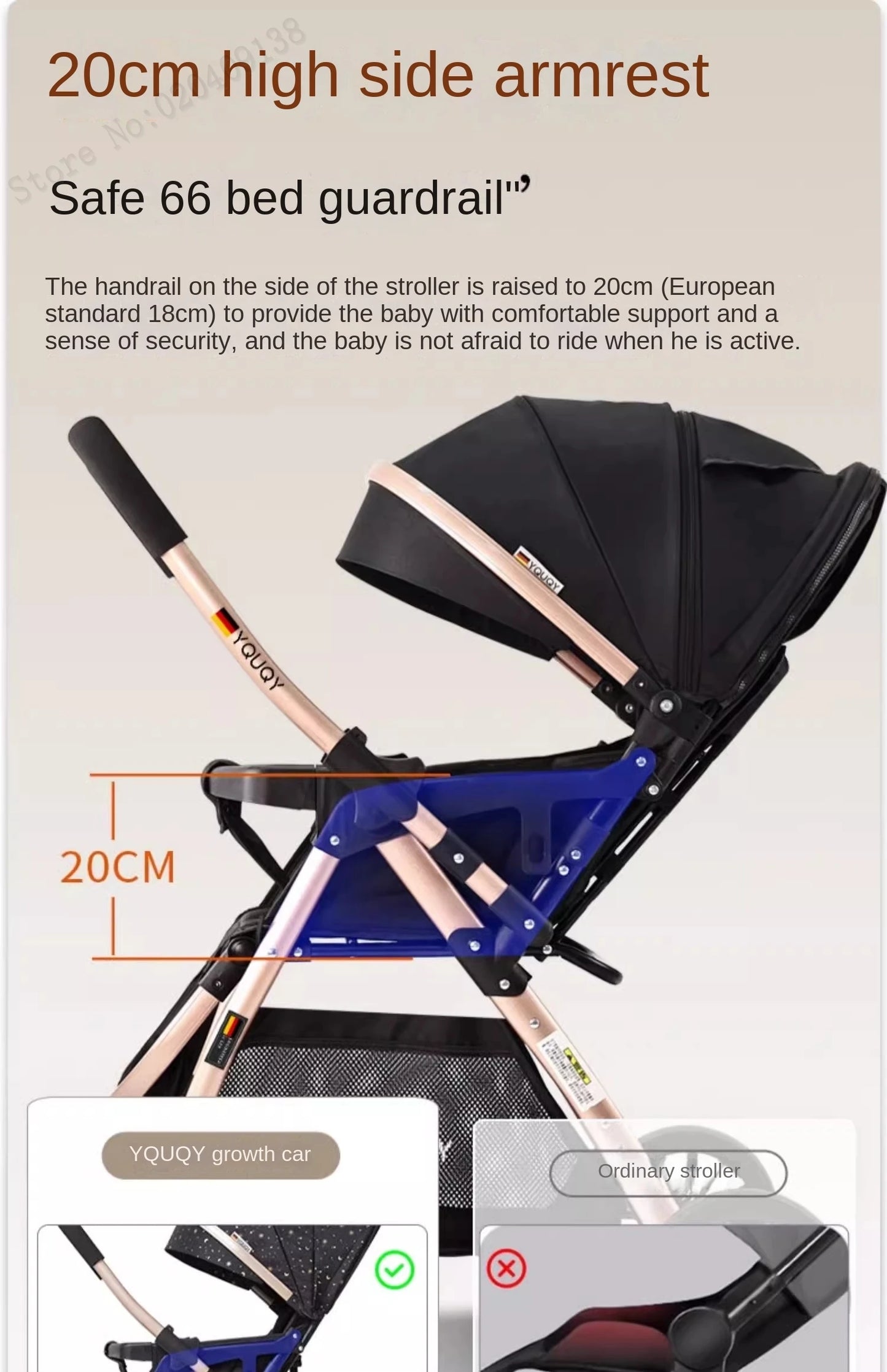 Twins Newborn 0-4 Years Old Baby Stroller Can Sit Lie Down