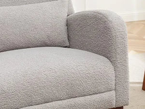 Rocking Chair Nursery with Foot Rest Wingback Nursery Rocking Chairs Teddy Nursing Glider Rocker Chair with Pillow and Adjustable Footrest