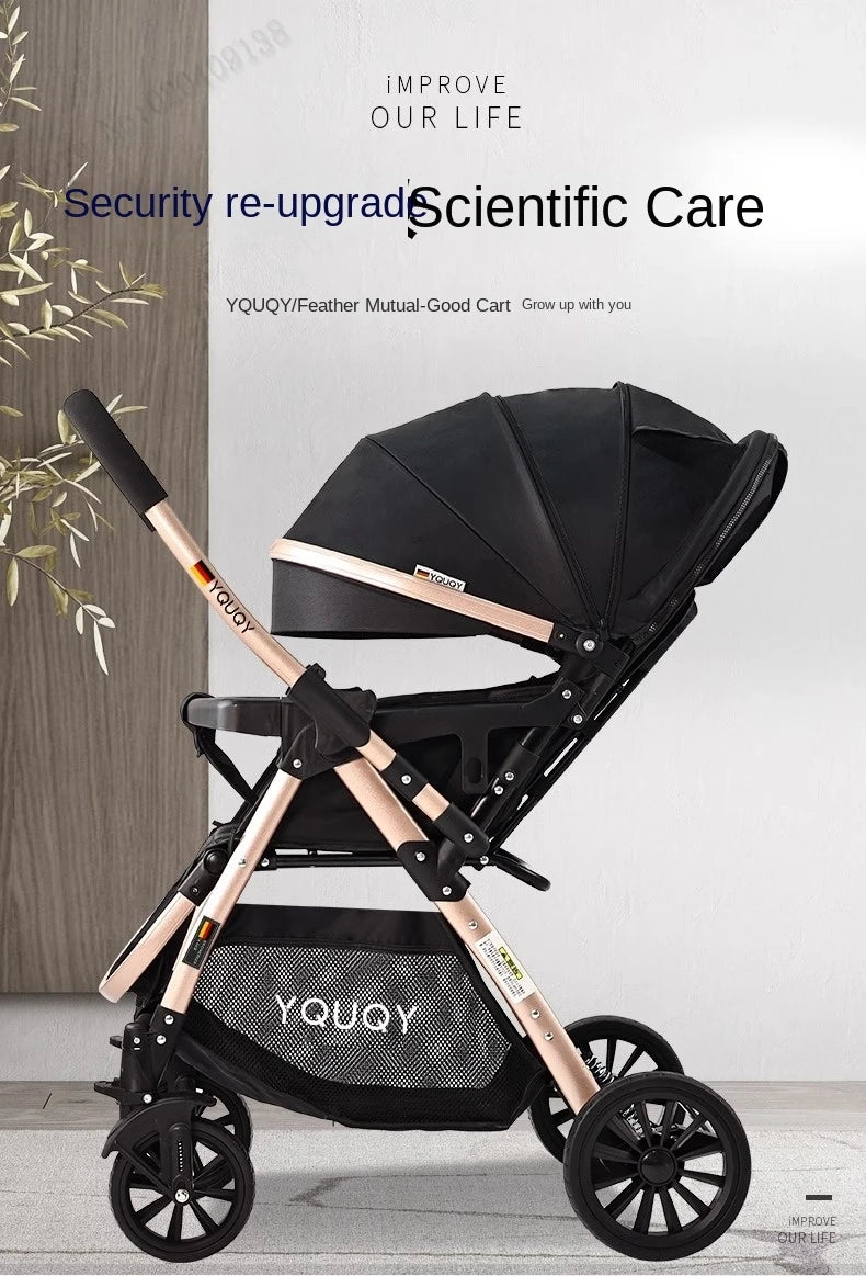 Twins Newborn 0-4 Years Old Baby Stroller Can Sit Lie Down