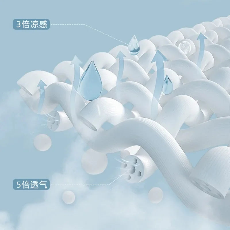 100x56cm Baby Summer Bedding Cool Mat Portable Set